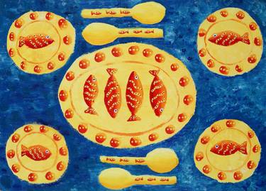 Original Food Paintings by Julie Nicholls