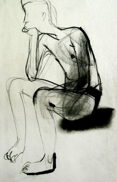 Print of Figurative Men Drawings by Anett Ott