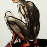 Red feet by Anett Ott
