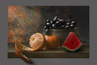 Original Food & Drink Paintings by H U Patel