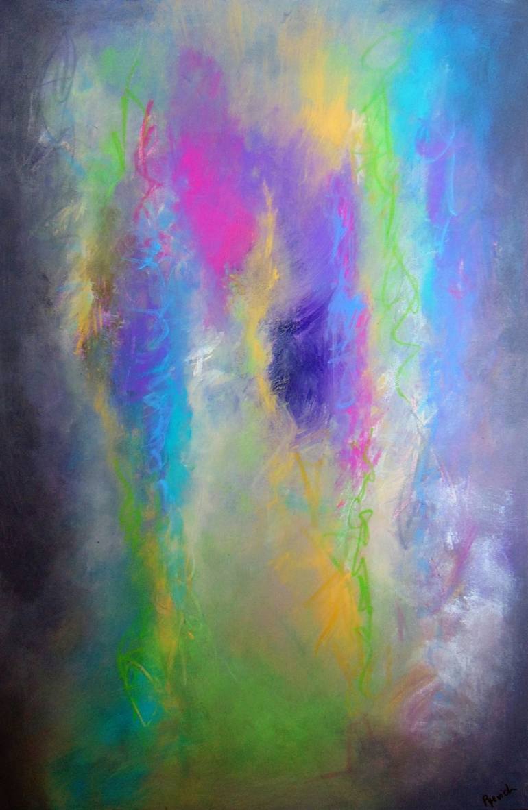 Transcendence Painting by Caroline Pyevich | Saatchi Art