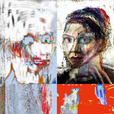 Original Women Mixed Media by Sarah Riley