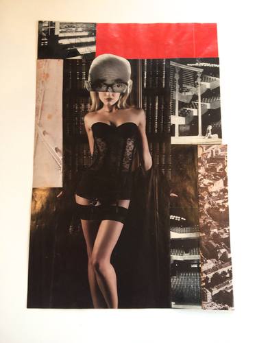 Original Erotic Collage by MARITZA PEREZ