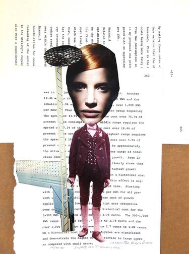 Original Conceptual Body Collage by MARITZA PEREZ