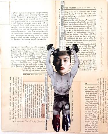 Original Figurative Body Collage by MARITZA PEREZ