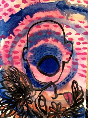 Inner voice, Blue Mantra, Pink Petals thumb