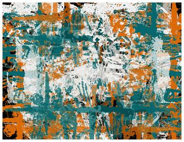 Original Street Art Abstract Digital by Albert Nanning