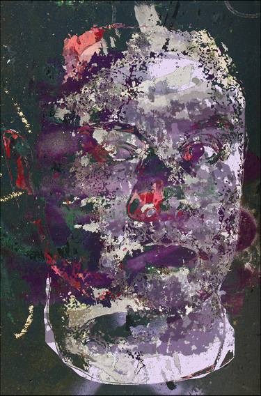 Original Abstract People Digital by Albert Nanning