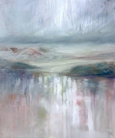 Original Abstract Landscape Paintings by Sarah Jane Brown