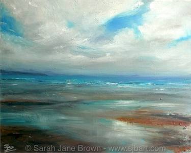 Original Fine Art Seascape Paintings by Sarah Jane Brown