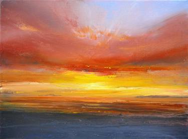 Original Expressionism Seascape Paintings by Sarah Jane Brown