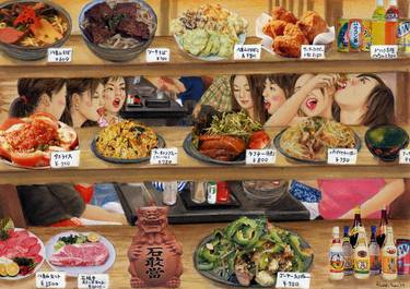Print of Food & Drink Paintings by M Groovy