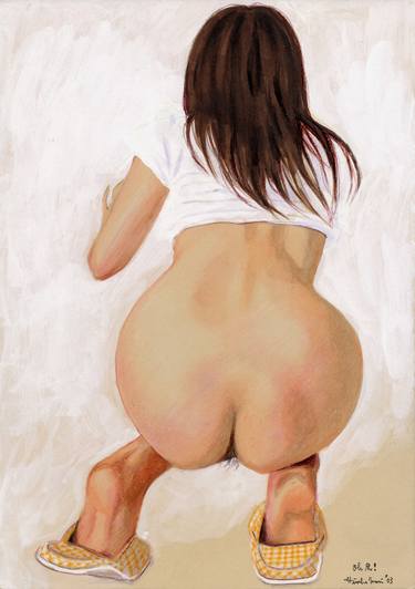 Print of Nude Paintings by M Groovy