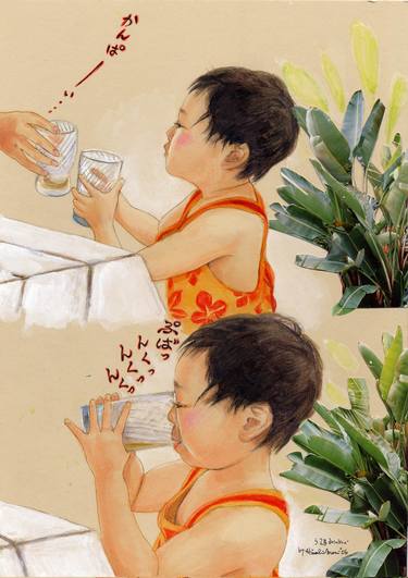 Child Drinking Water thumb