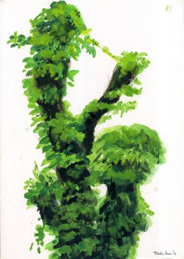 Print of Tree Paintings by M Groovy