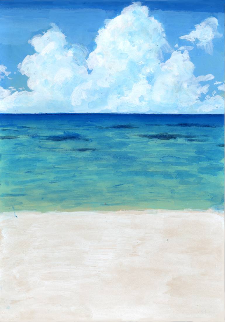 Bikini Beach (12) Painting by M Groovy | Saatchi Art