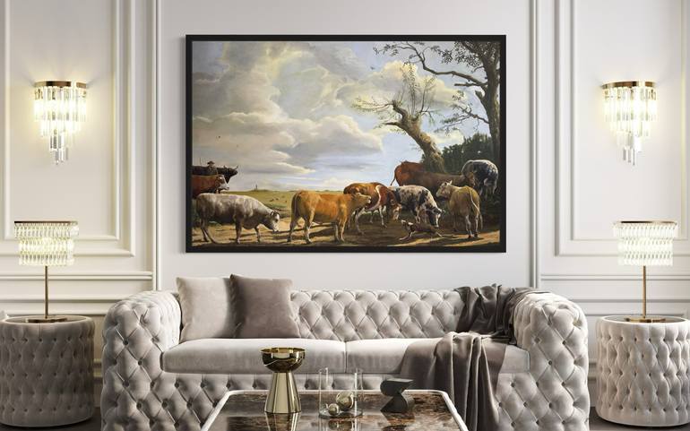 Original Figurative Animal Painting by Philine Van Der Vegte