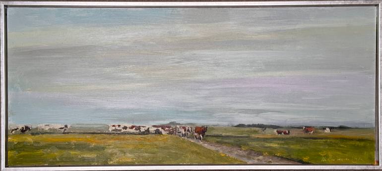 Original Realism Landscape Painting by Philine Van Der Vegte