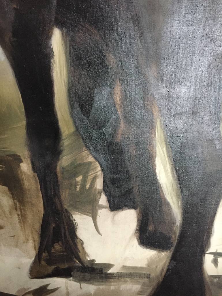 Original Figurative Animal Painting by Philine Van Der Vegte