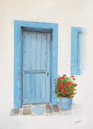 Blue door thumb