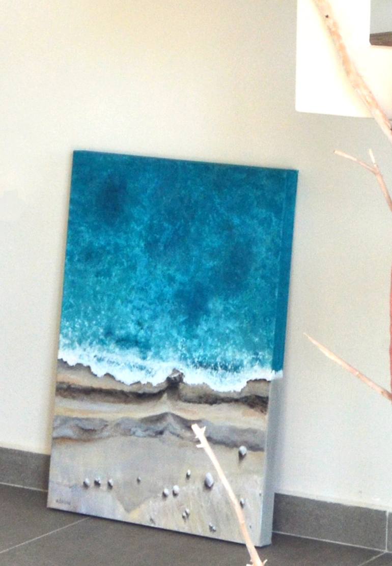 Original Seascape Painting by Anastasia Tsitsou