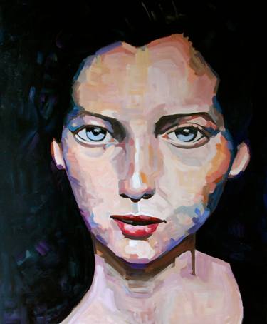 Saatchi Art Artist Simona Bormida; Painting, “Blue Eyes” #art