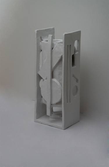 Original Abstract Architecture Sculpture by David Kounovsky