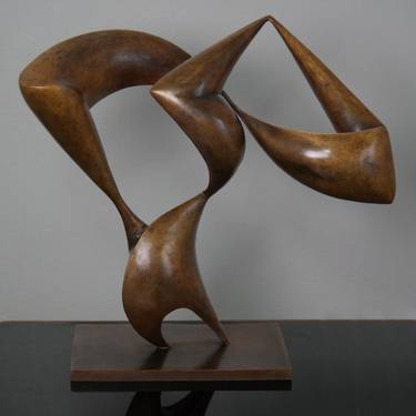Original Cubism Abstract Sculpture by David Kounovsky