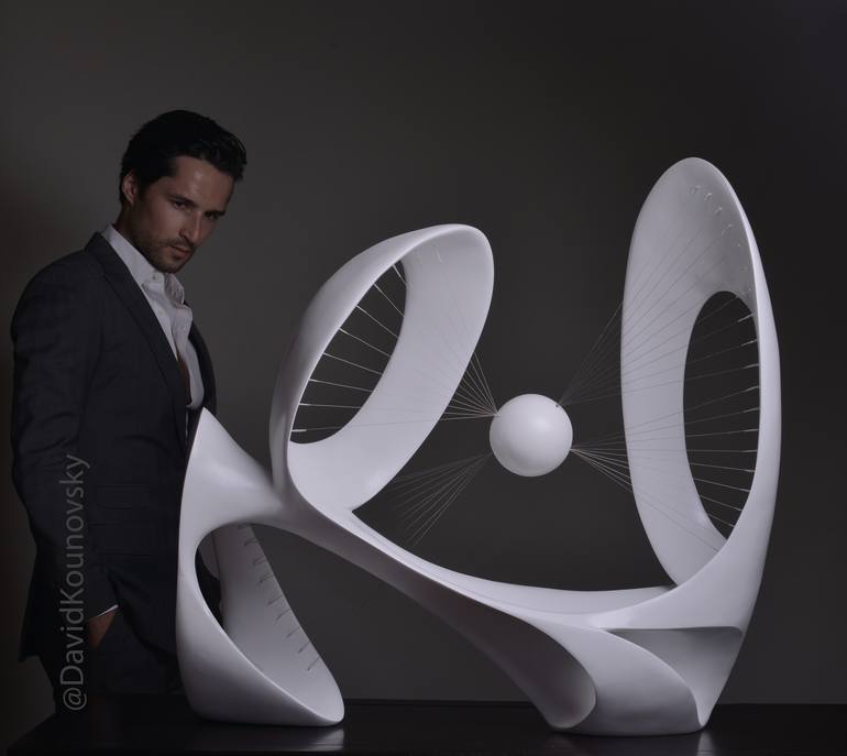 Original Abstract Sculpture by David Kounovsky