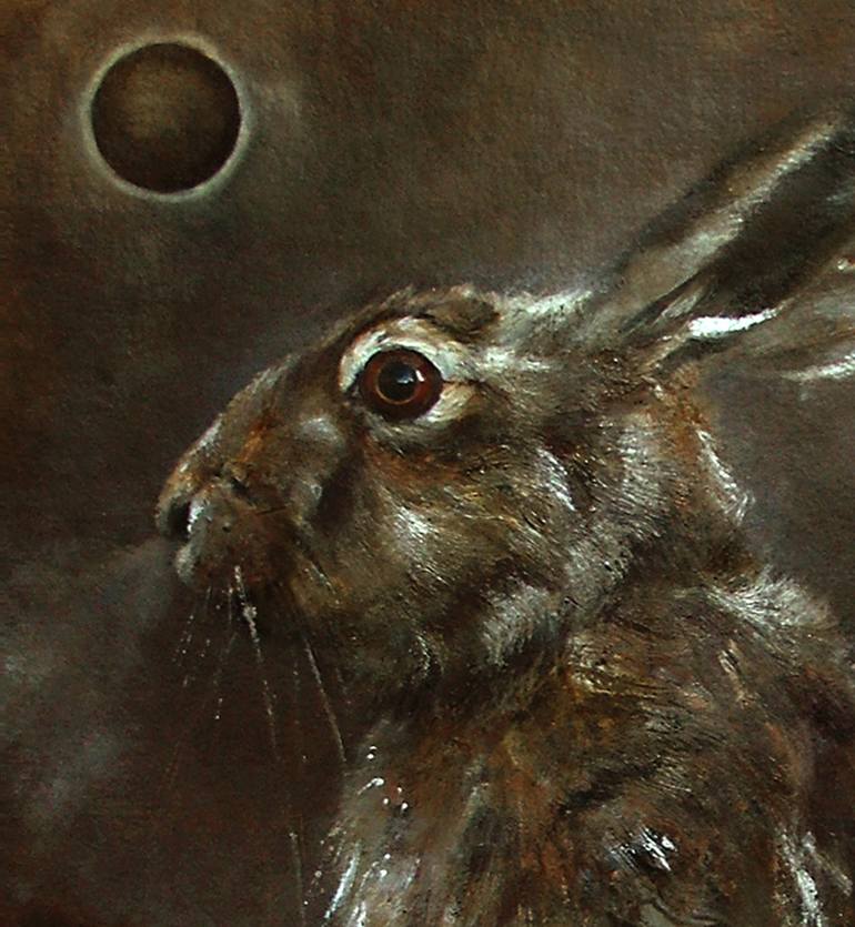 Original Figurative Animal Painting by Steven Lawler