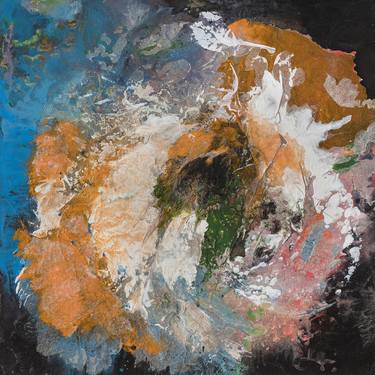 Original Abstract Expressionism Abstract Painting by Mireia Cifuentes