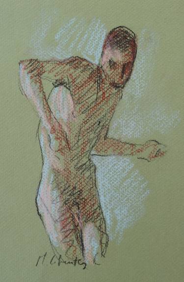 Print of Fine Art Body Drawings by Mireia Cifuentes