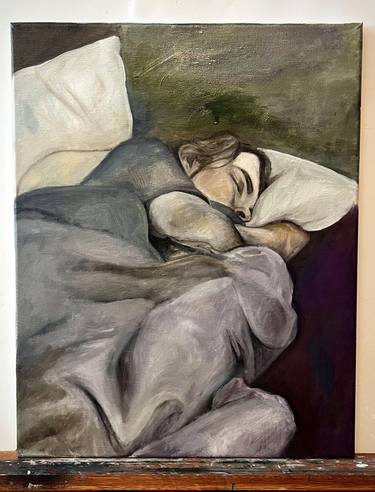 Original Classicism People Painting by Deborah Kern
