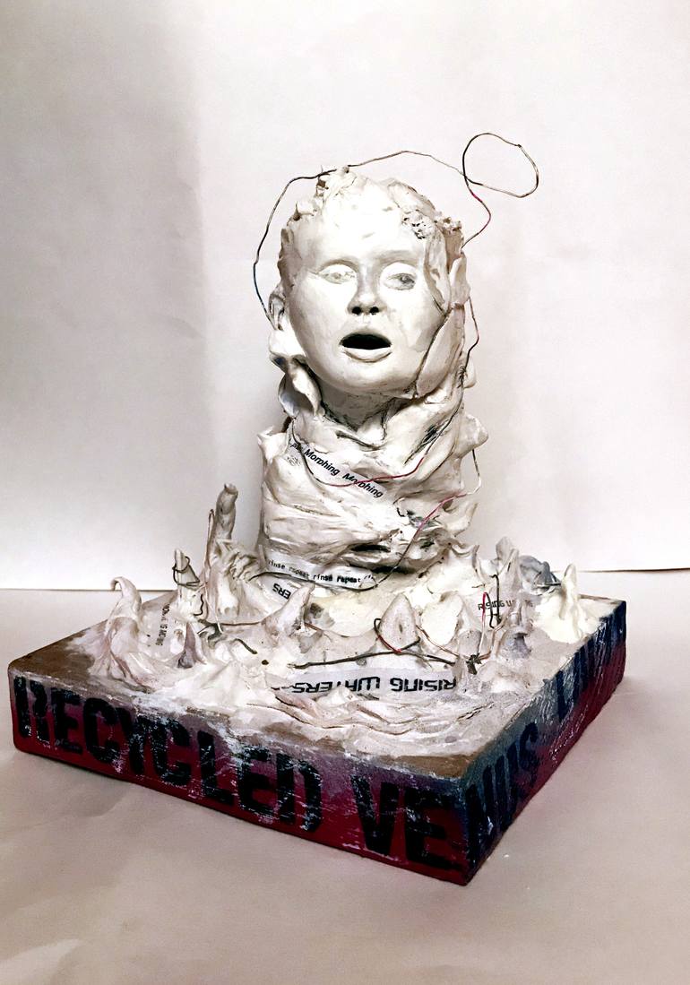 Original Women Sculpture by Deborah Kern