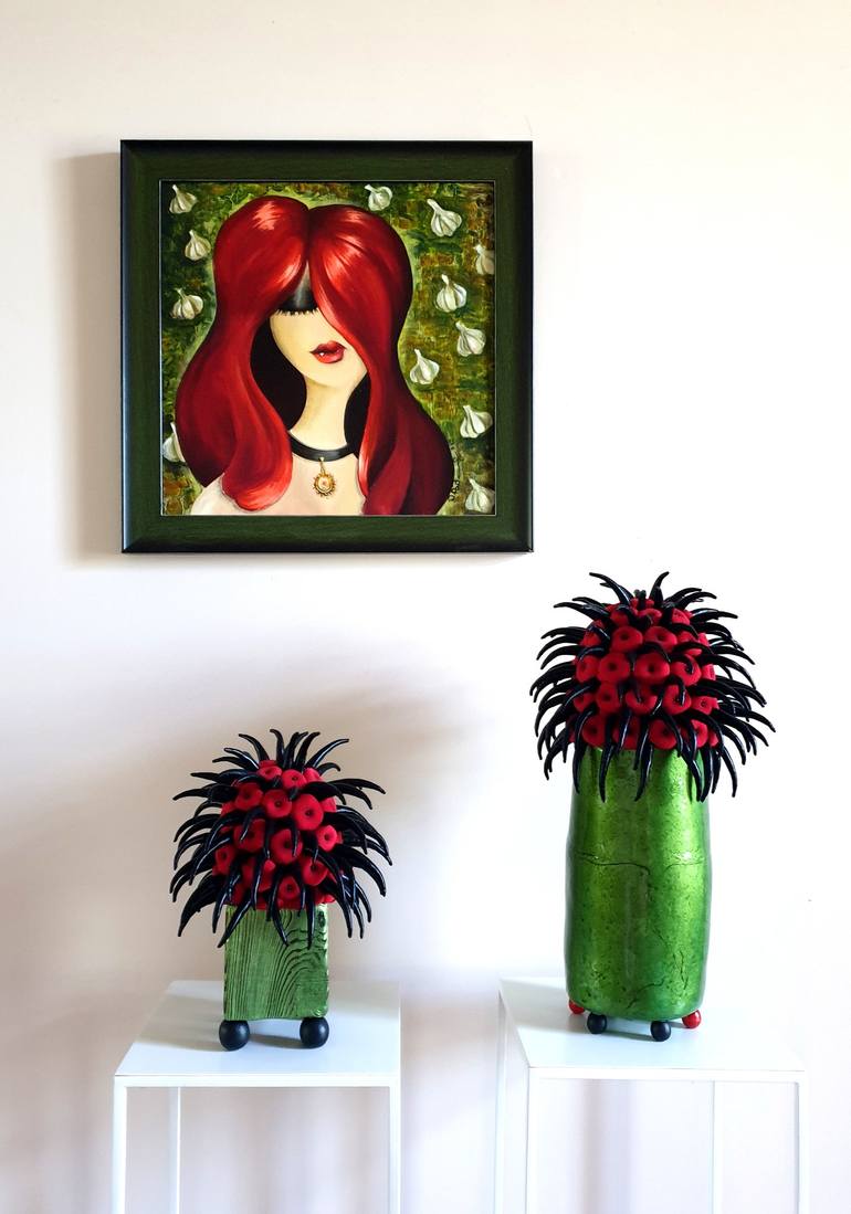 Original Contemporary Abstract Sculpture by Olga Radionova