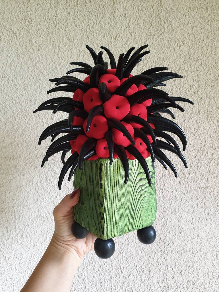 Original Contemporary Abstract Sculpture by Olga Radionova