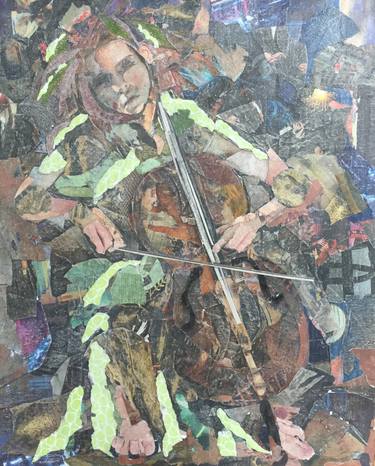 Print of Figurative Music Collage by Steve Palumbo