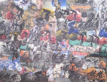 Print of Conceptual Bicycle Collage by Steve Palumbo