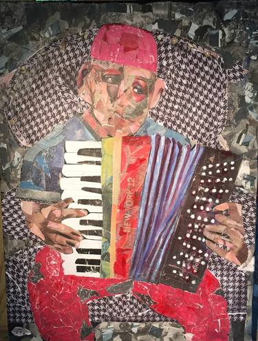 Original Figurative Music Collage by Steve Palumbo