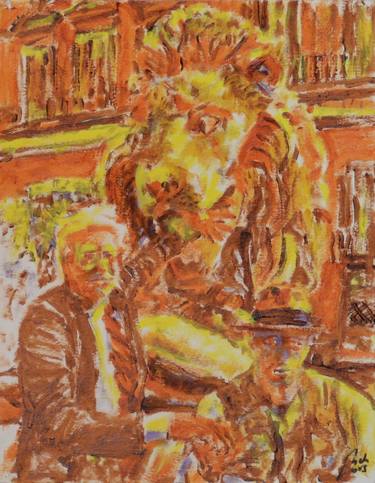 Andy Warhol & Joseph Beuys  (Portraits 1. Painters, scene 3) thumb