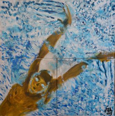 Original Expressionism Sport Paintings by Bachmors artist