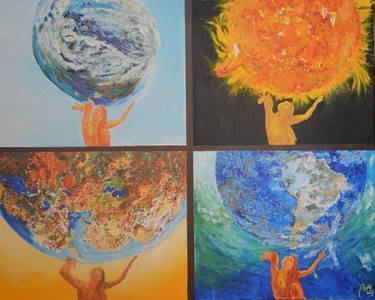 Original Nature Paintings by Bachmors artist