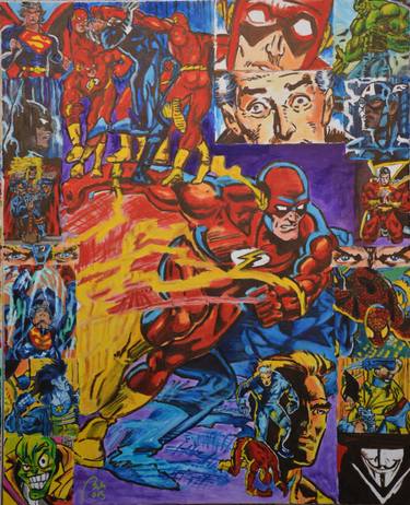 Print of Comics Paintings by Bachmors artist