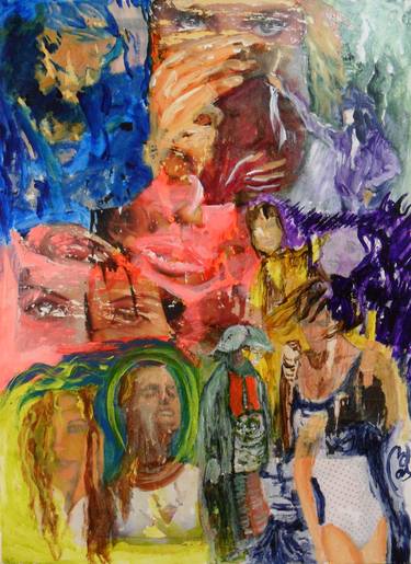 Print of Expressionism Women Collage by Bachmors artist