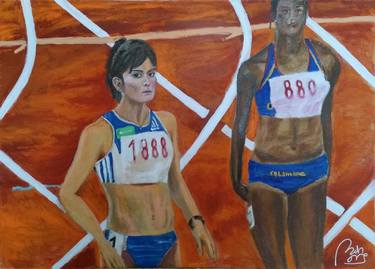 Print of Expressionism Sports Paintings by Bachmors artist
