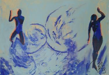 Print of Expressionism Sport Paintings by Bachmors artist