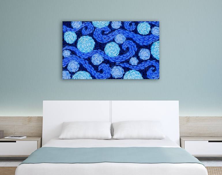 Original Abstract Expressionism Abstract Painting by Bill Stone