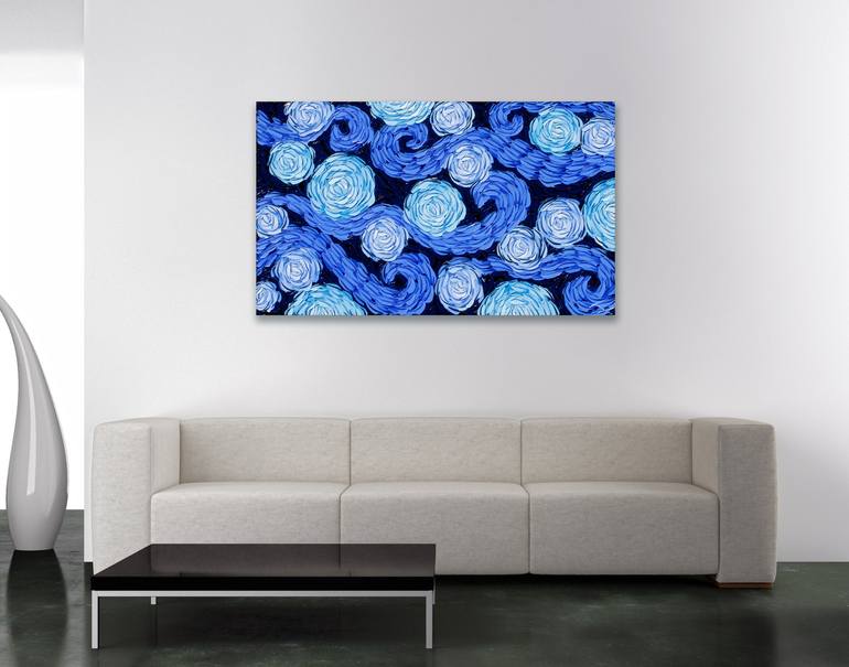 Original Abstract Expressionism Abstract Painting by Bill Stone