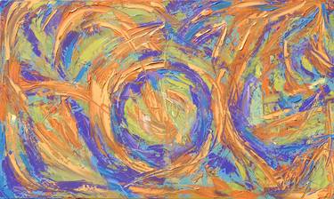 Original Abstract Expressionism Abstract Paintings by Bill Stone