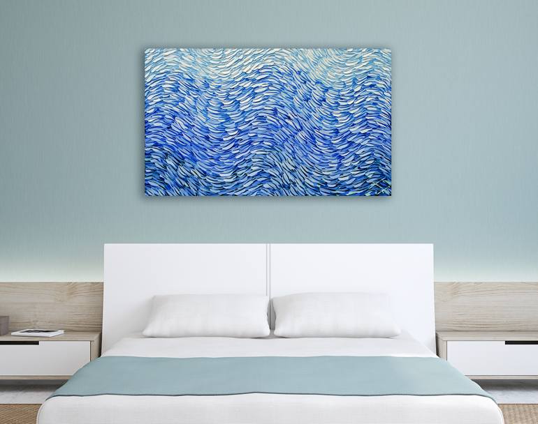 Original Abstract Expressionism Abstract Painting by Bill Stone